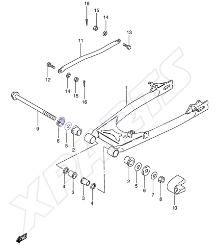 Billede til varegruppe REAR SWINGING ARM