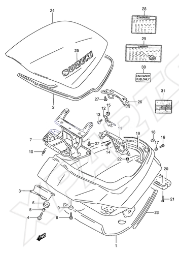 Billede til varegruppe TRUNK (MODEL N)