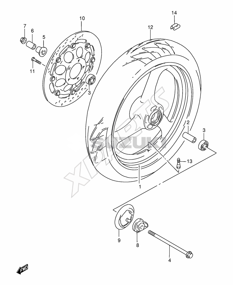 Billede til varegruppe REAR SWINGING ARM