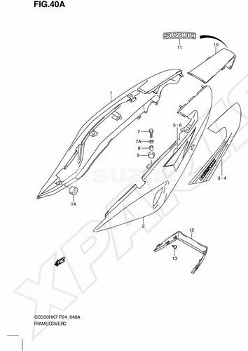 Billede til varegruppe FRAME COVER (MODEL K8)