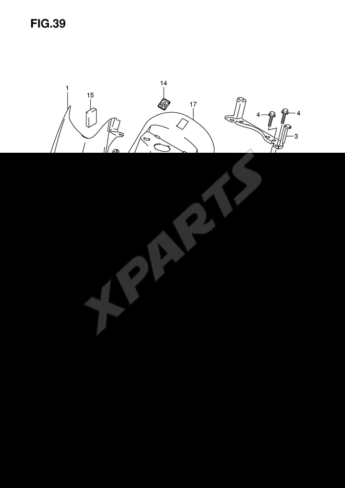 Billede til varegruppe FUEL TANK SIDE COVER (MODEL K6/ K7)