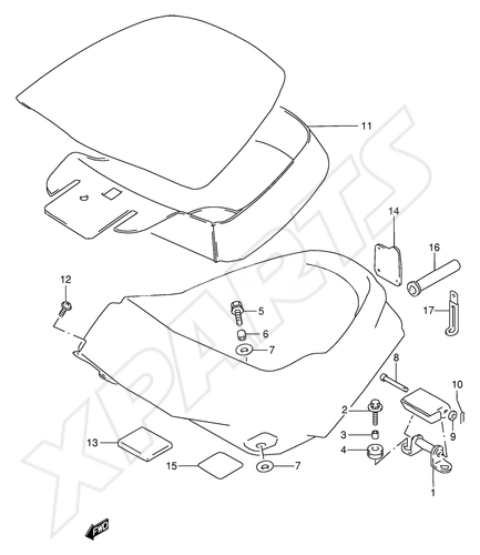 Billede til varegruppe TRUNK INSTALLATION PARTS