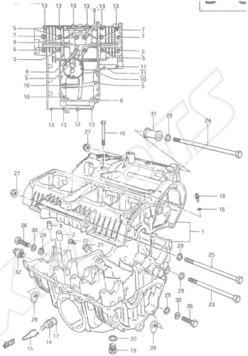 Billede til varegruppe CRANKCASE