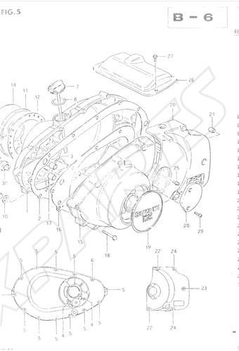 Billede til varegruppe CRANKCASE COVER