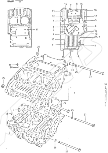 Billede til varegruppe CRANKCASE