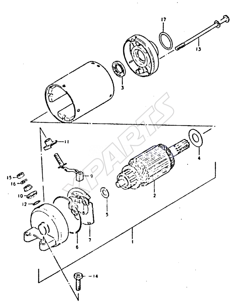 Billede til varegruppe STARTING MOTOR