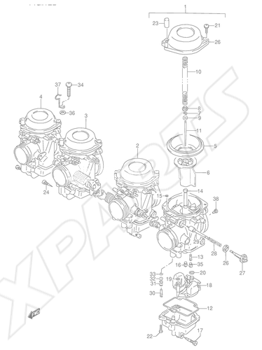 Bild für Kategorie CARBURETOR (MODEL T)