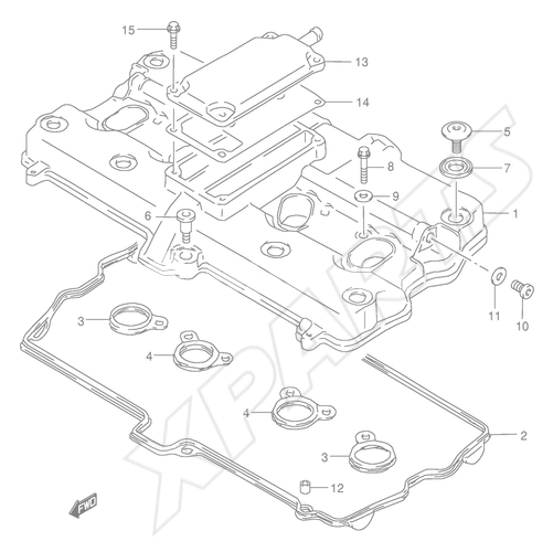 Billede til varegruppe CYLINDER HEAD COVER