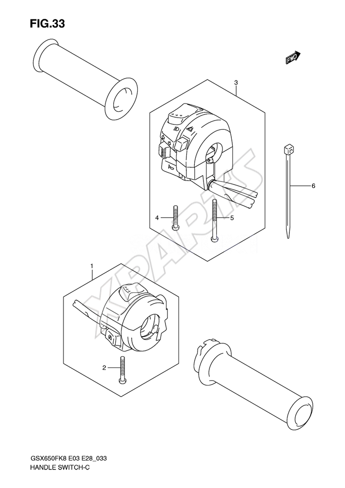 Billede til varegruppe HANDLE SWITCH