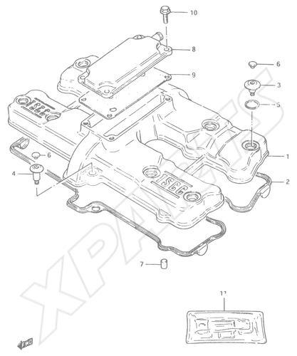 Billede til varegruppe CYLINDER HEAD COVER