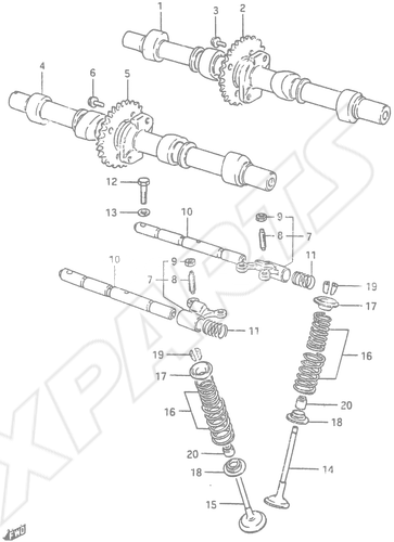 Bild für Kategorie CAM SHAFT - VALVE