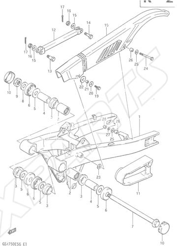 Bild für Kategorie REAR SKINGING ARM