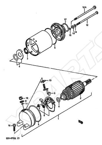 Billede til varegruppe STARTING MOTOR