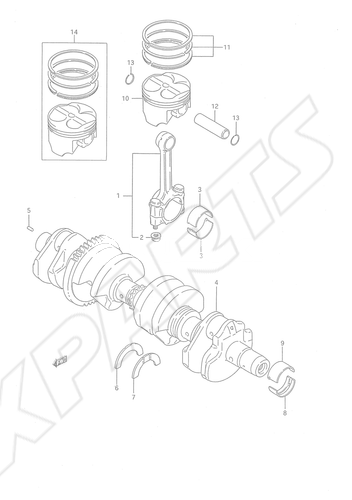 Billede til varegruppe CRANKSHAFT