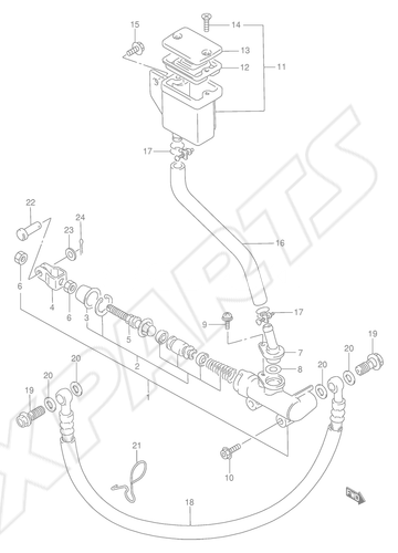 Billede til varegruppe REAR MASTER CYLINDER