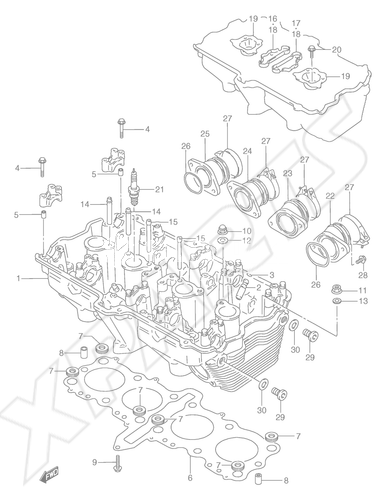 Billede til varegruppe CYLINDER HEAD