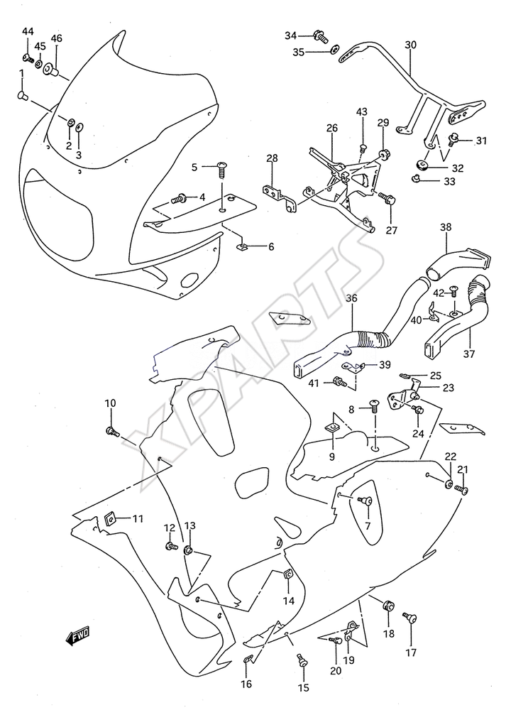 Billede til varegruppe INSTALLATION PARTS (MODEL R/ S)