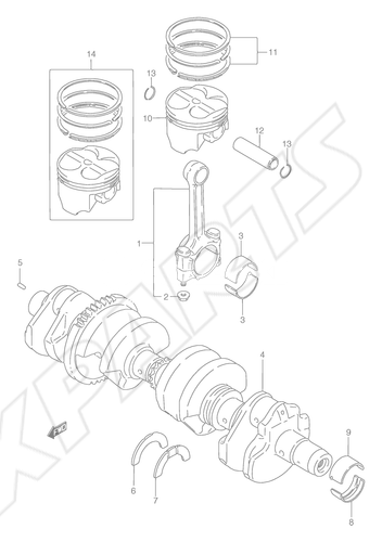 Billede til varegruppe CRANKSHAFT