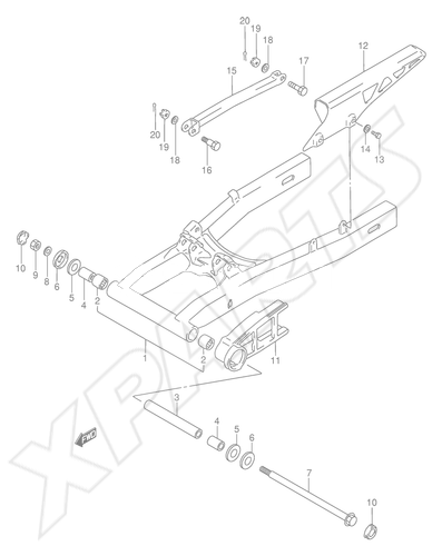 Billede til varegruppe REAR SWINGING ARM
