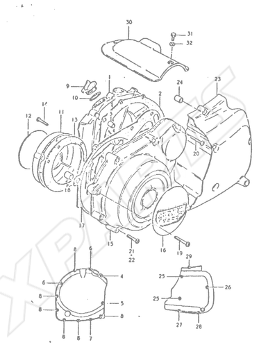 Billede til varegruppe CRANKCASE COVER