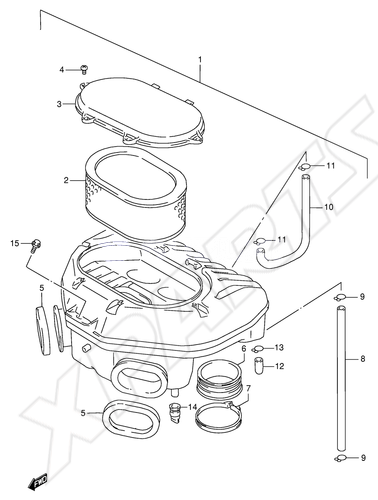 Billede til varegruppe AIR CLEANER (MODEL T/ V)