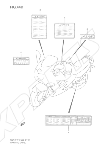 Billede til varegruppe WARNING LABEL (MODEL K1)
