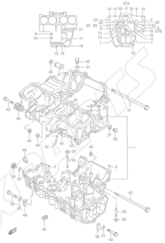 Bild für Kategorie CRANKCASE