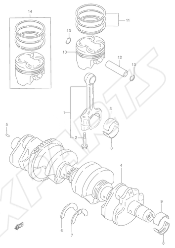 Billede til varegruppe CRANKSHAFT