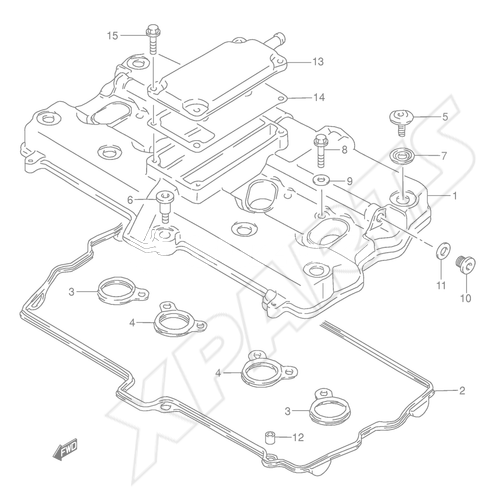 Billede til varegruppe CYLINDER HEAD COVER