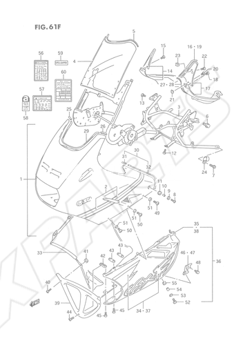 Billede til varegruppe COWLING (MODEL R)