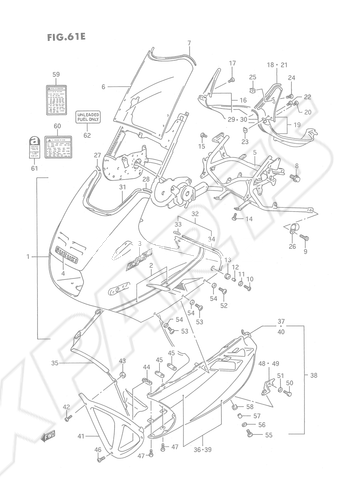 Billede til varegruppe COWLING (MODEL N/ P)