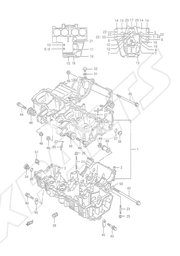 Billede til varegruppe CRANKCASE
