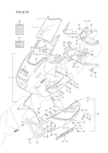 Billede til varegruppe COWLING (MODEL M 19A)