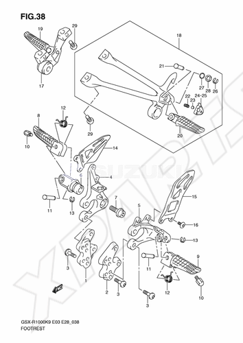 Billede til varegruppe FOOTREST