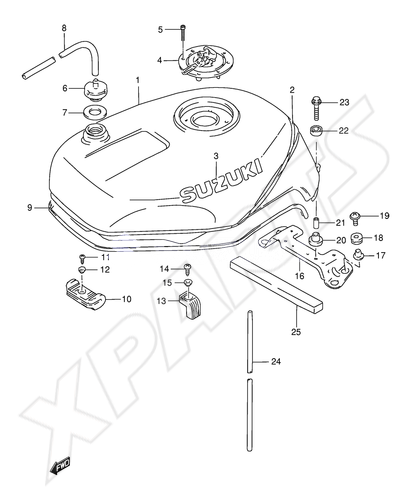 Bild für Kategorie FUEL TANK (MODEL S)