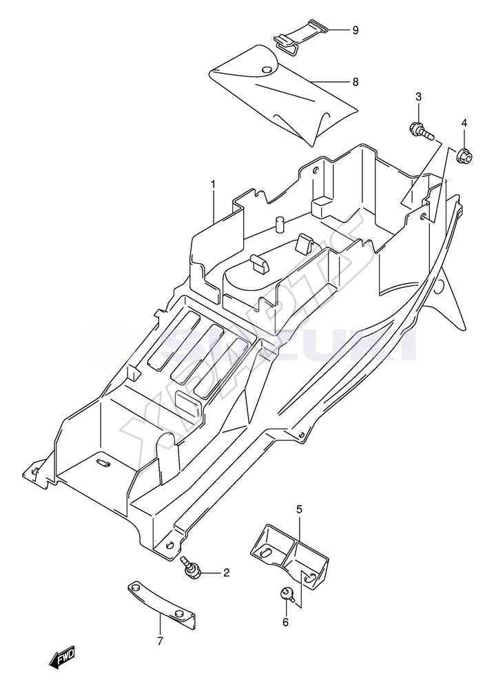 Billede til varegruppe REAR FENDER