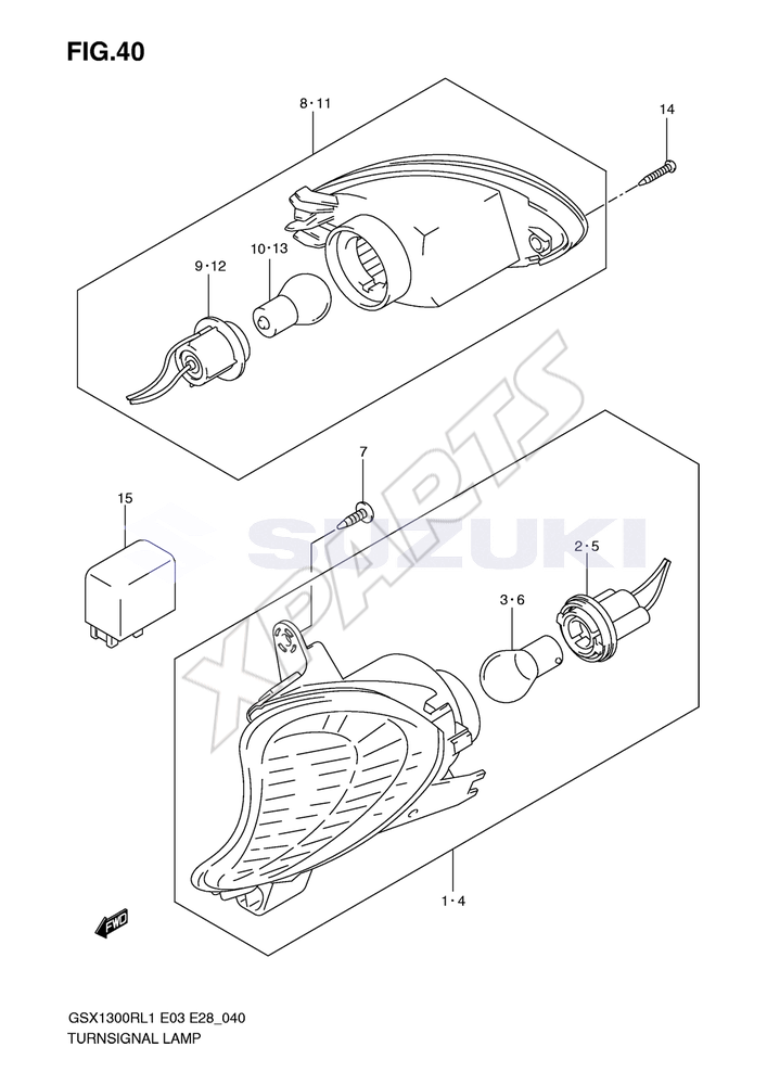 Billede til varegruppe TURNSIGNAL LAMP