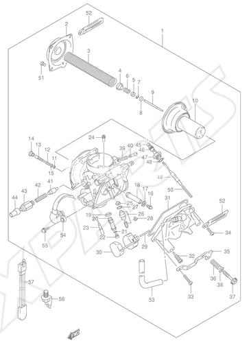 Billede til varegruppe CARBURETOR (MODEL Y/ K1)