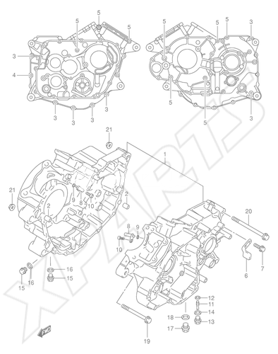 Bild für Kategorie CRANKCASE