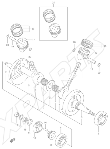 Billede til varegruppe CRANKSHAFT