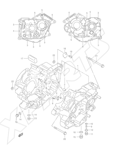 Billede til varegruppe CRANKCASE