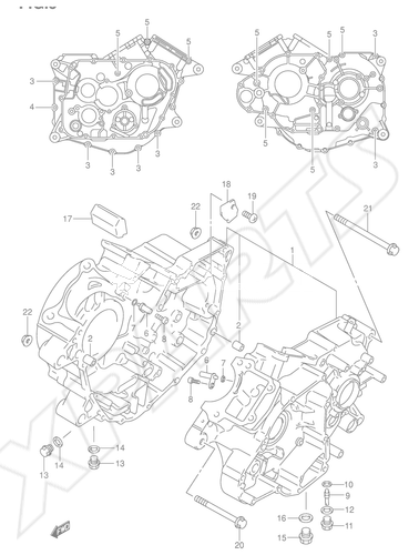 Bild für Kategorie CRANKCASE