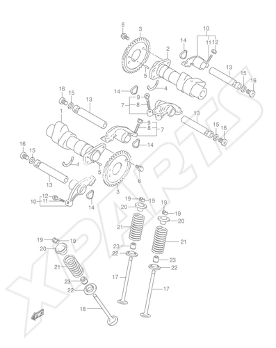 Bild für Kategorie CAMSHAFT - VALVE