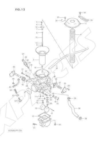 Billede til varegruppe CARBURETOR (REAR)
