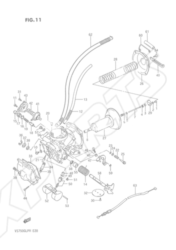 Billede til varegruppe CARBURETOR (FRONT)