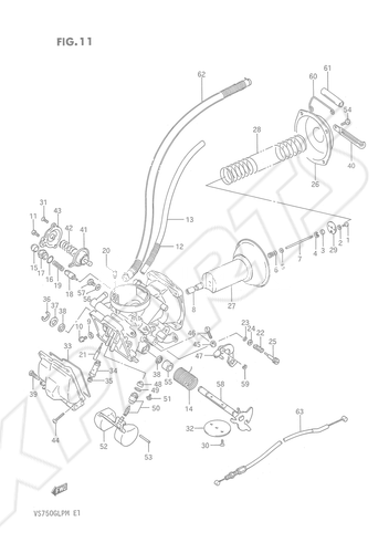 Billede til varegruppe CARBURETOR (FRONT)