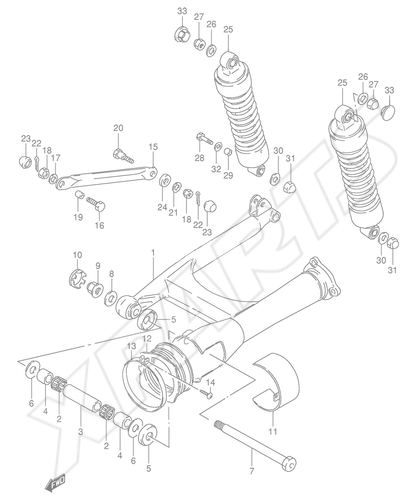 Billede til varegruppe REAR SWINGING ARM