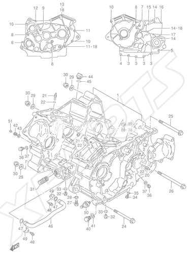 Billede til varegruppe CRANKCASE