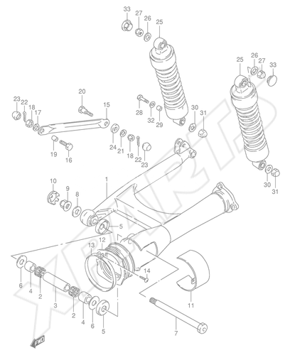 Billede til varegruppe REAR SWINGING ARM