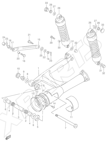 Billede til varegruppe REAR SWINGING ARM